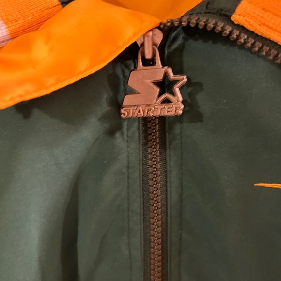 green bay packers starter jacket xl 1/4 Zip Pullover. - Picture 5 of 8